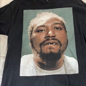 Reason Old Dirty Bastard mugshot shirt large odb